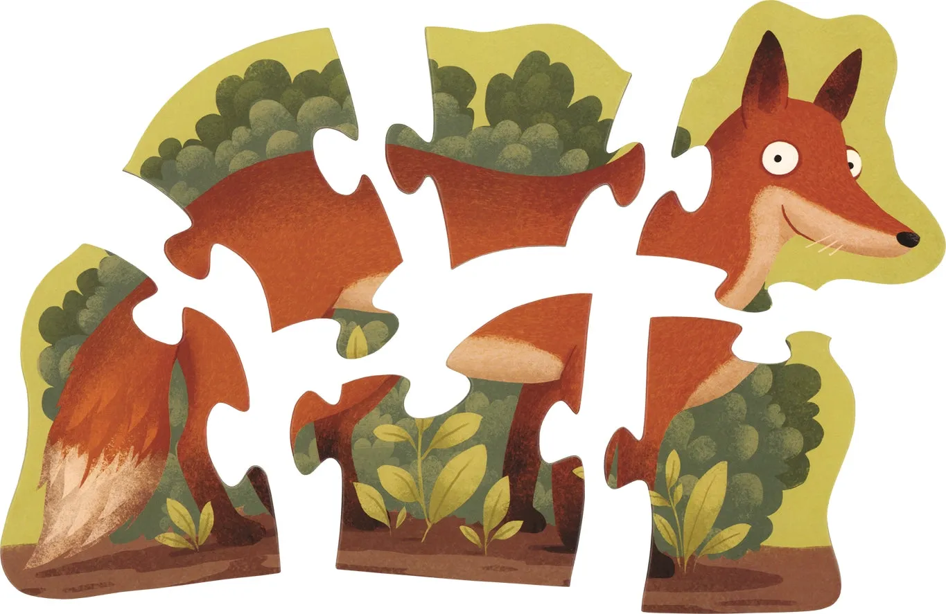 A Year in the Forest Animal Puzzle Set