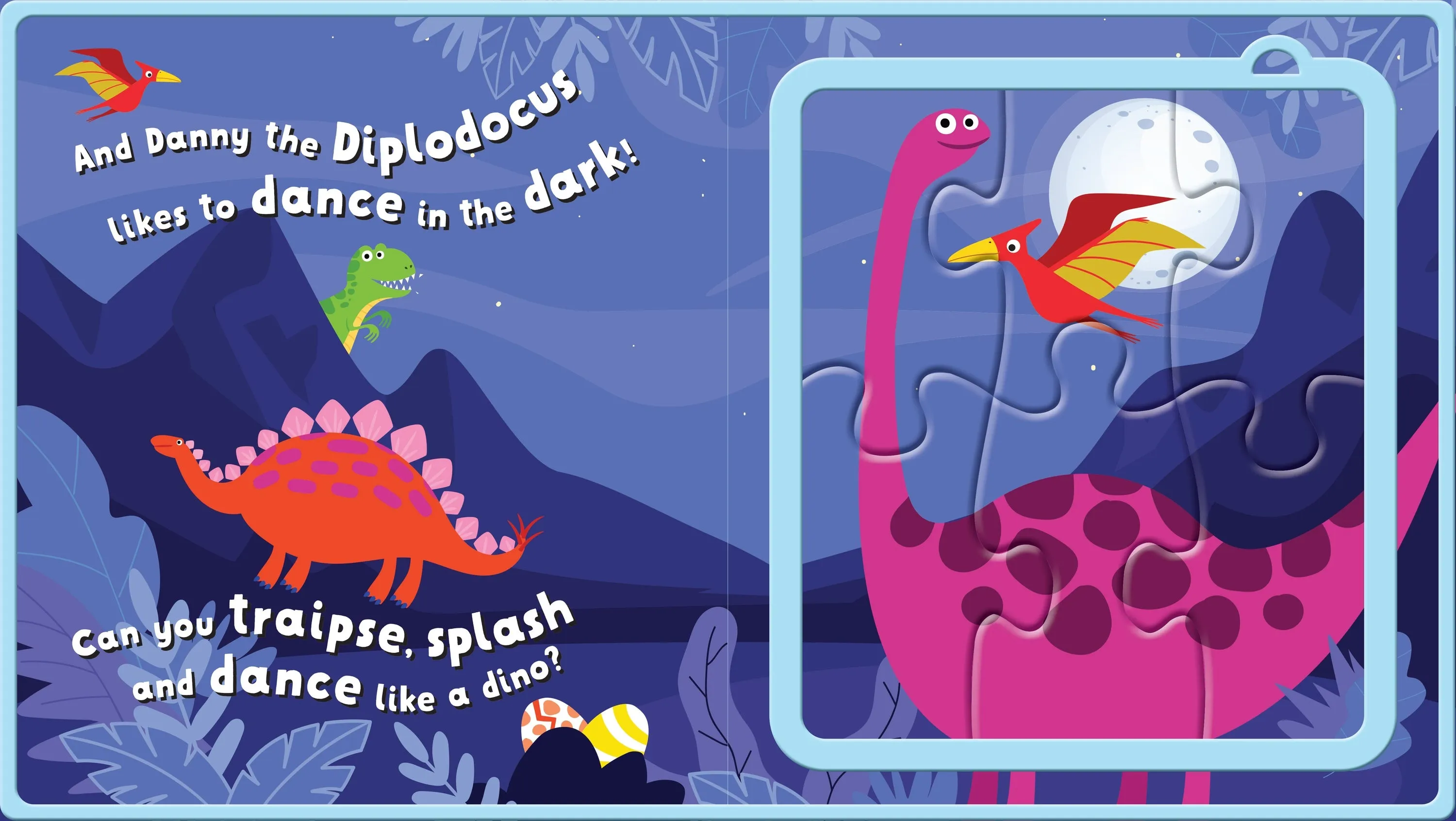 EVA Jigsaw Book, Dinosaur