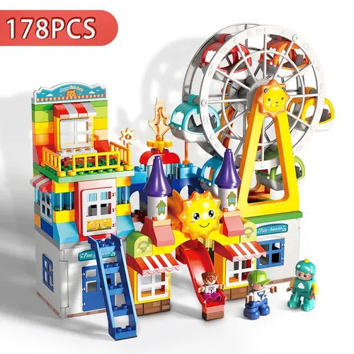 Exciting Big Particle Marble Run Building Blocks - Ultimate Fun Set