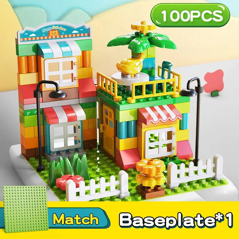 Exciting Big Particle Marble Run Building Blocks - Ultimate Fun Set