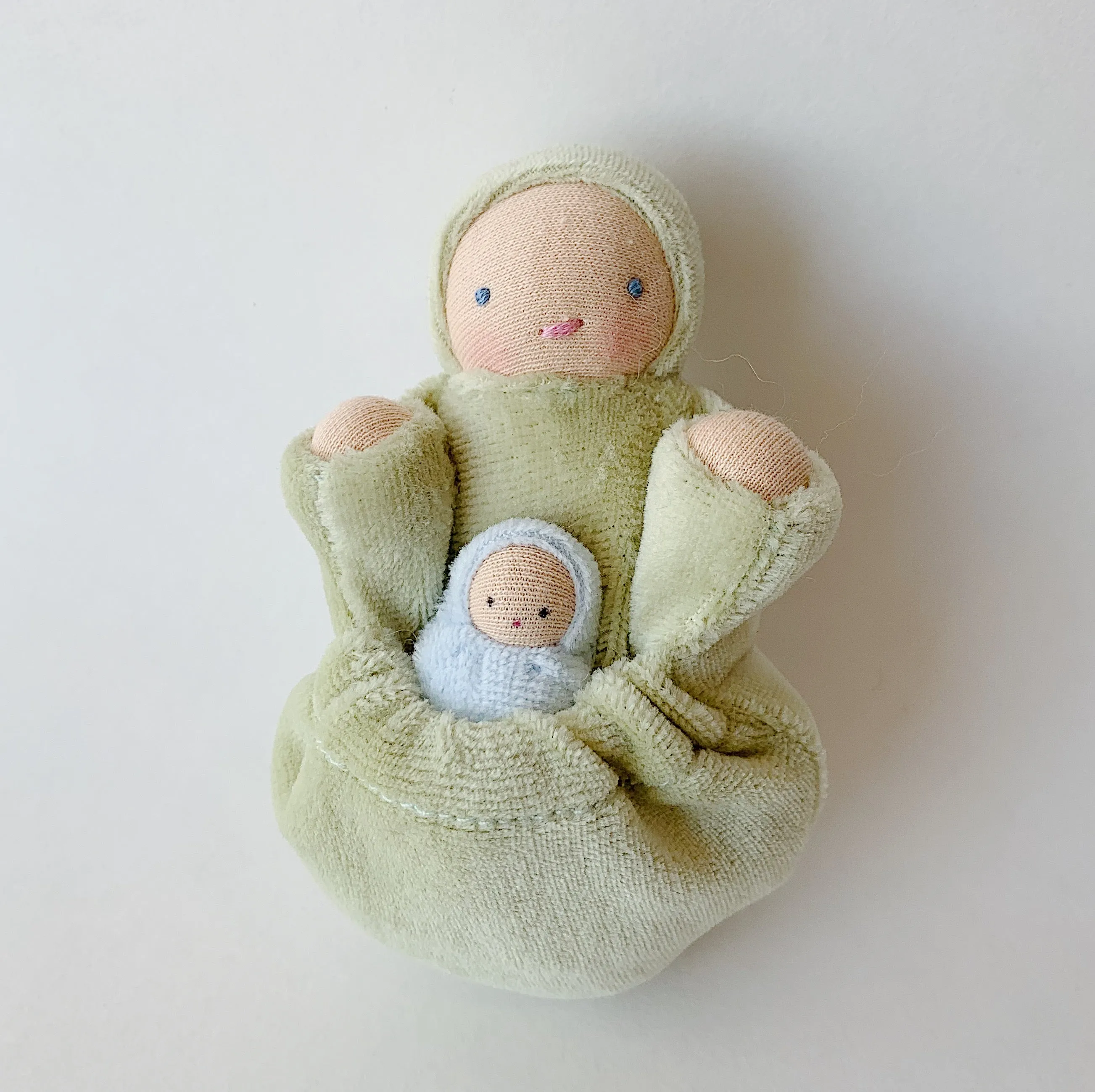 Pocket Mama/Papa Dolls