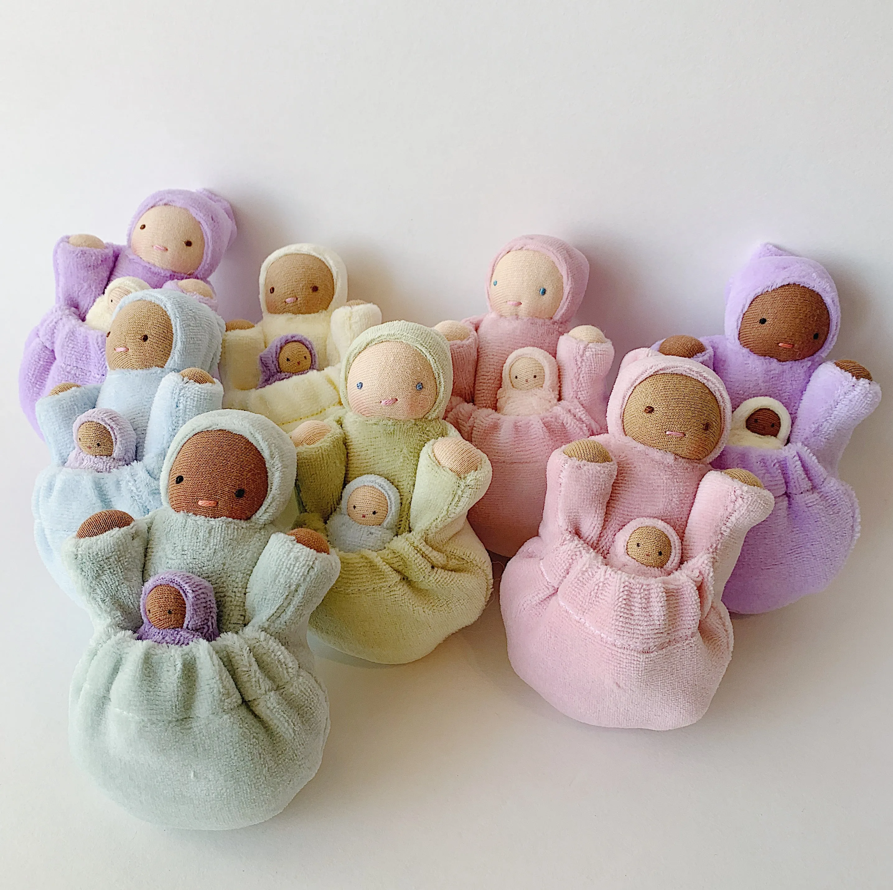 Pocket Mama/Papa Dolls