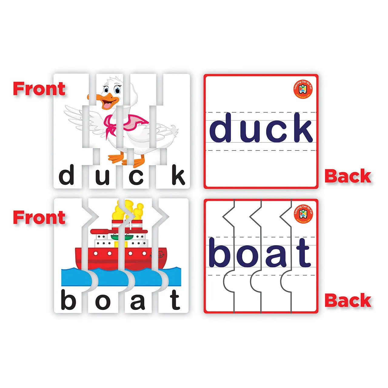 Word Puzzles - Four Letter Words