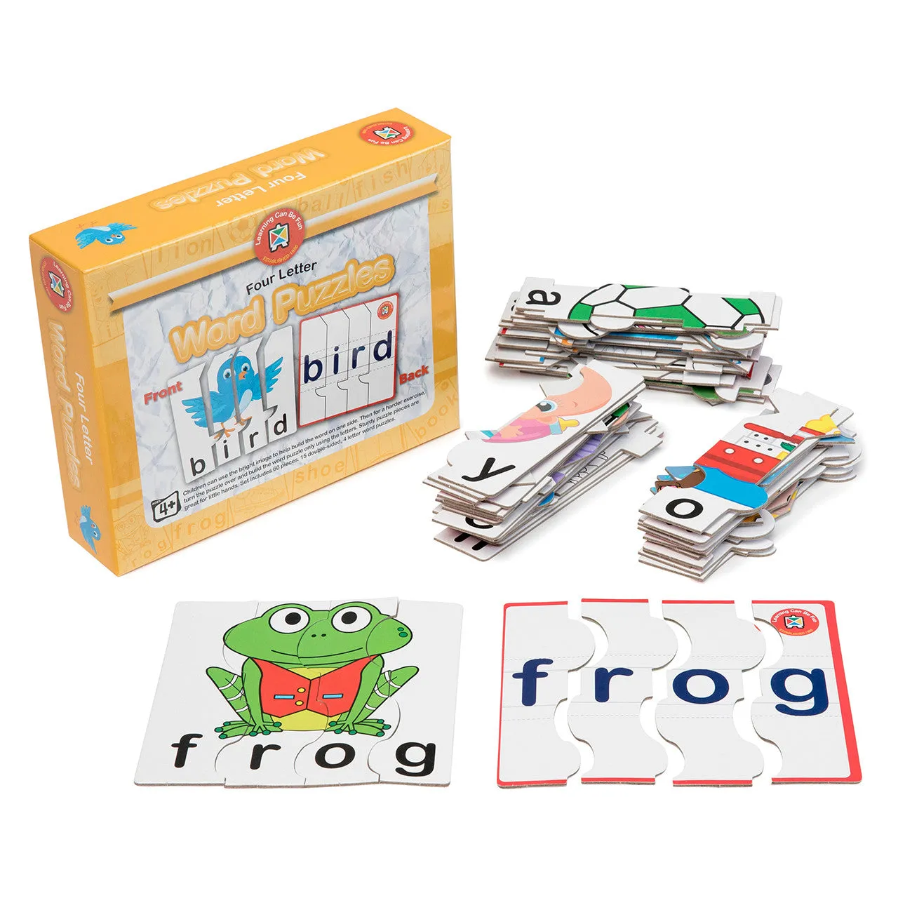 Word Puzzles - Four Letter Words